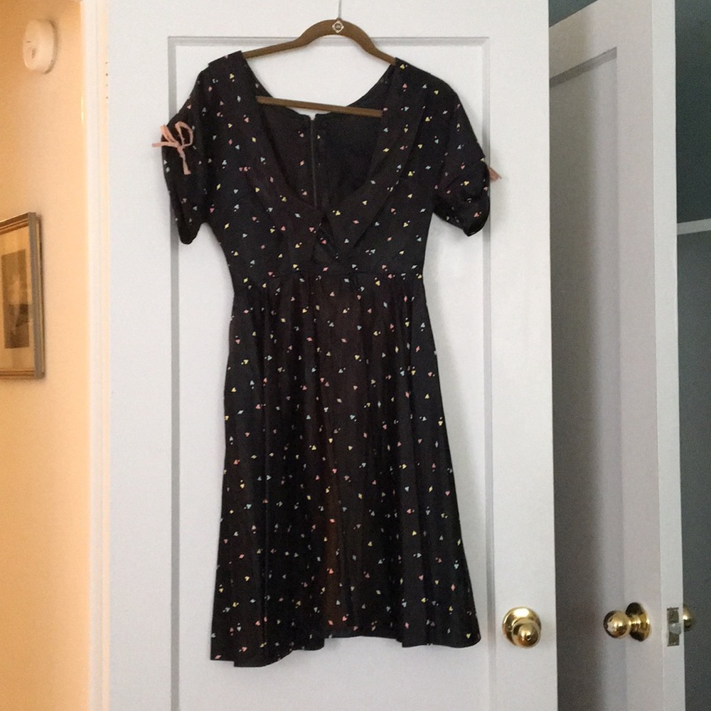 Vintage VLV crepe back silk dress, Las Vegas